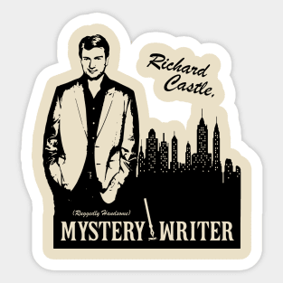 Richard Castle, Mystery Writer Sticker